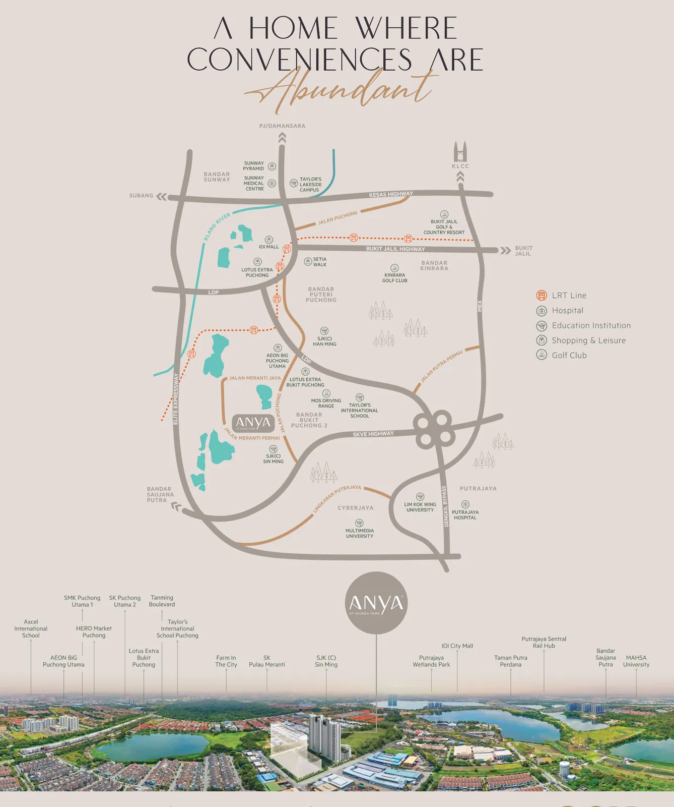 Anya, Puchong: location map (20 of 20)
