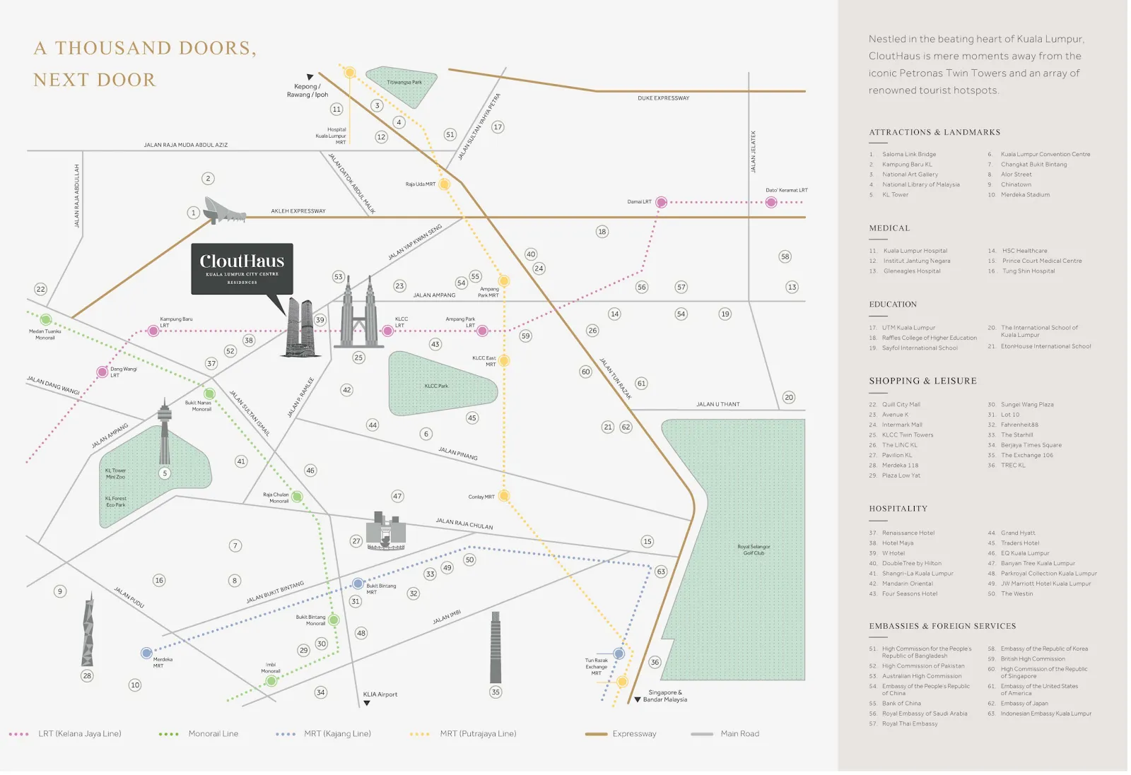 CloutHaus, KL City Centre: location map (22 of 22)