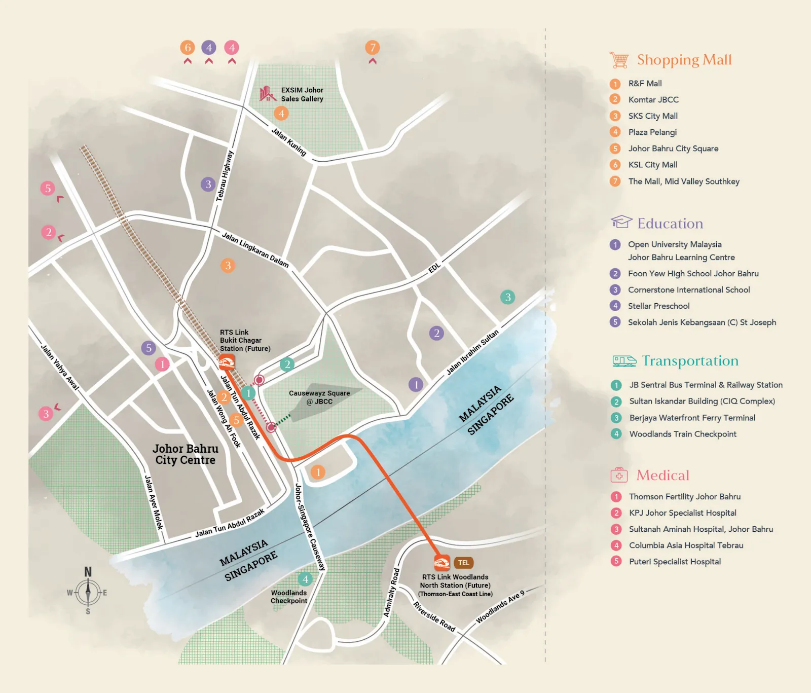 Dover, Causewayz Square, Johor Bahru: location map (14 of 14)