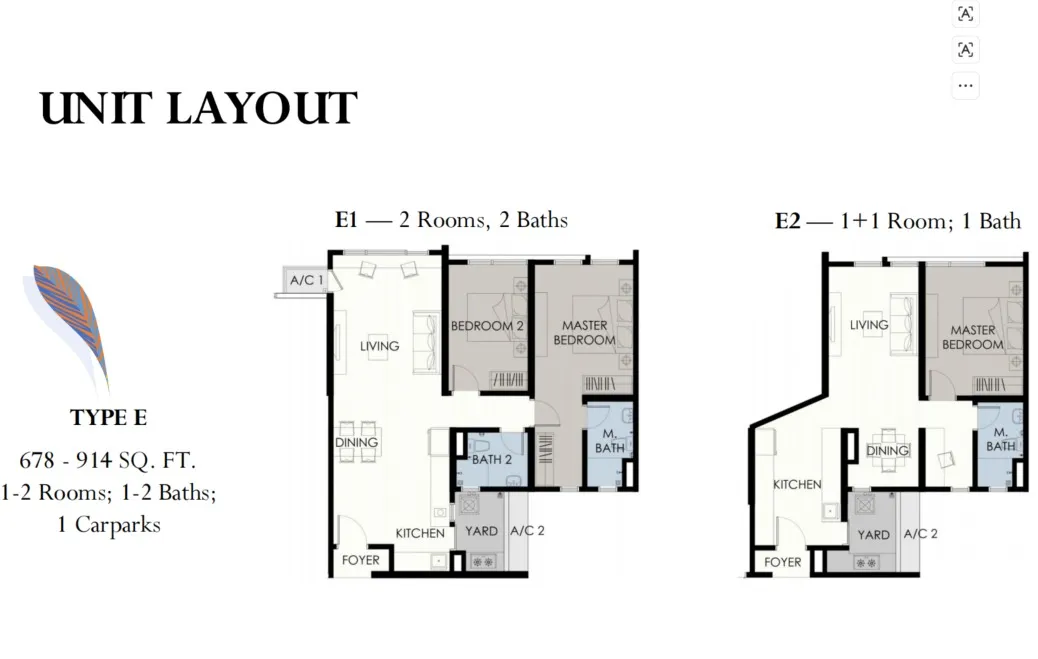 Forest Hill Type E floor plan
