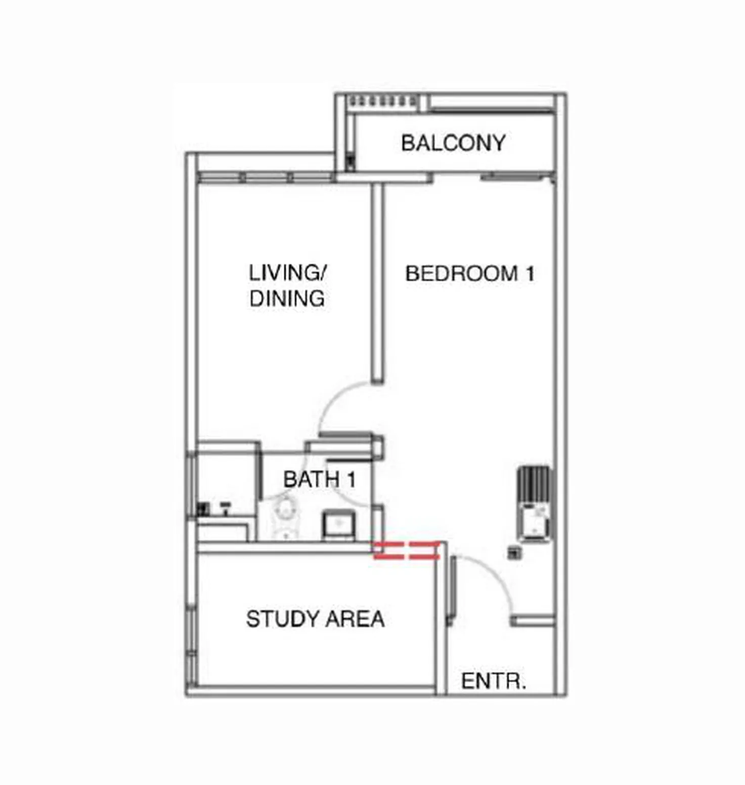 GEN RISE Type A floor plan