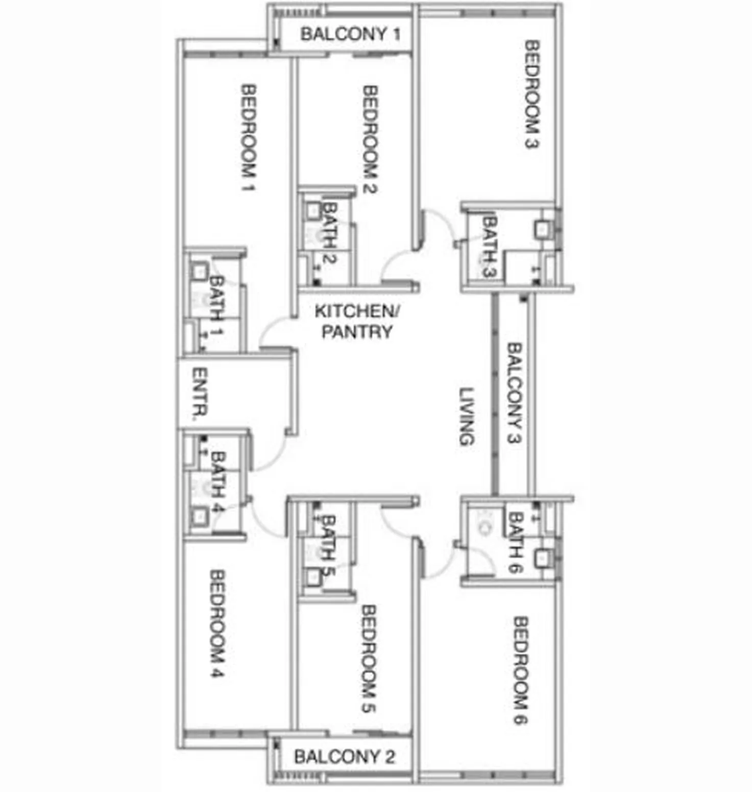 GEN RISE Type D floor plan