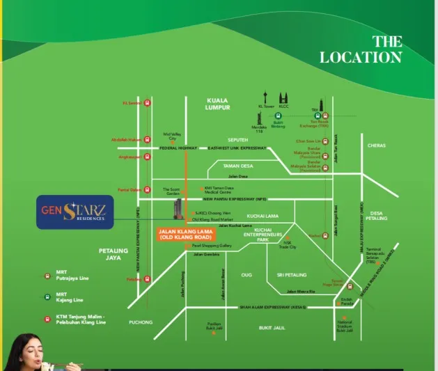GenStarz, Old Klang Road: location map (6 of 6)