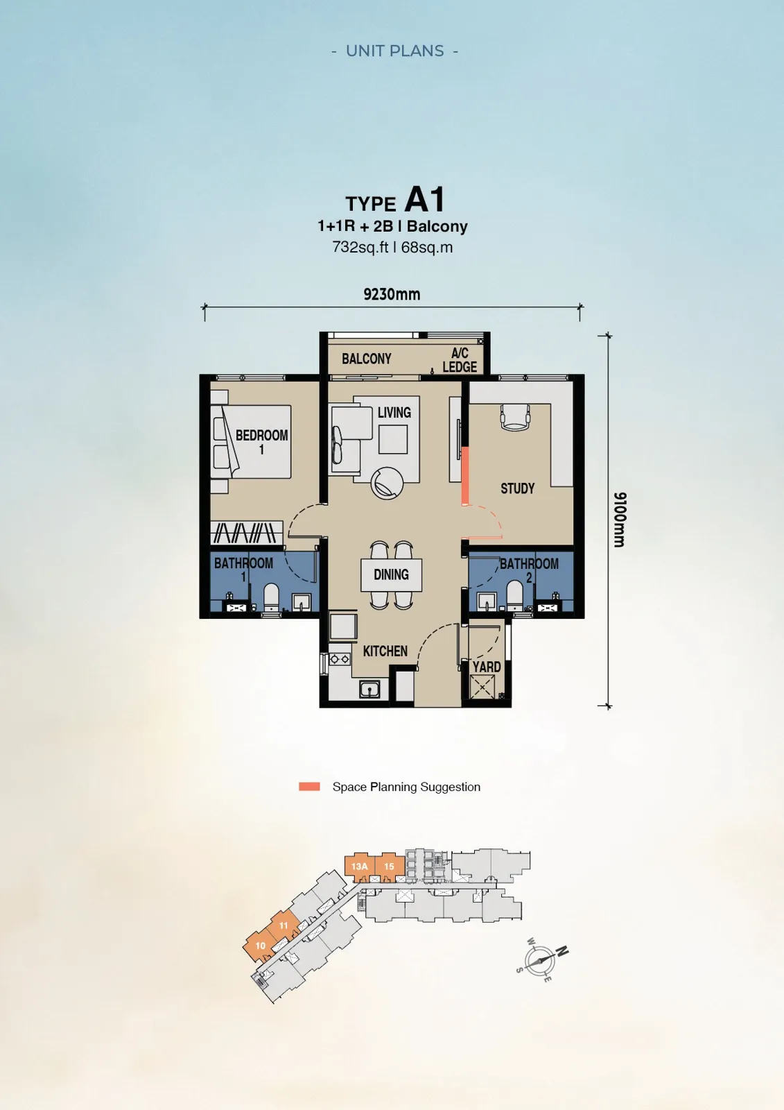 The Lighthauz floor plan