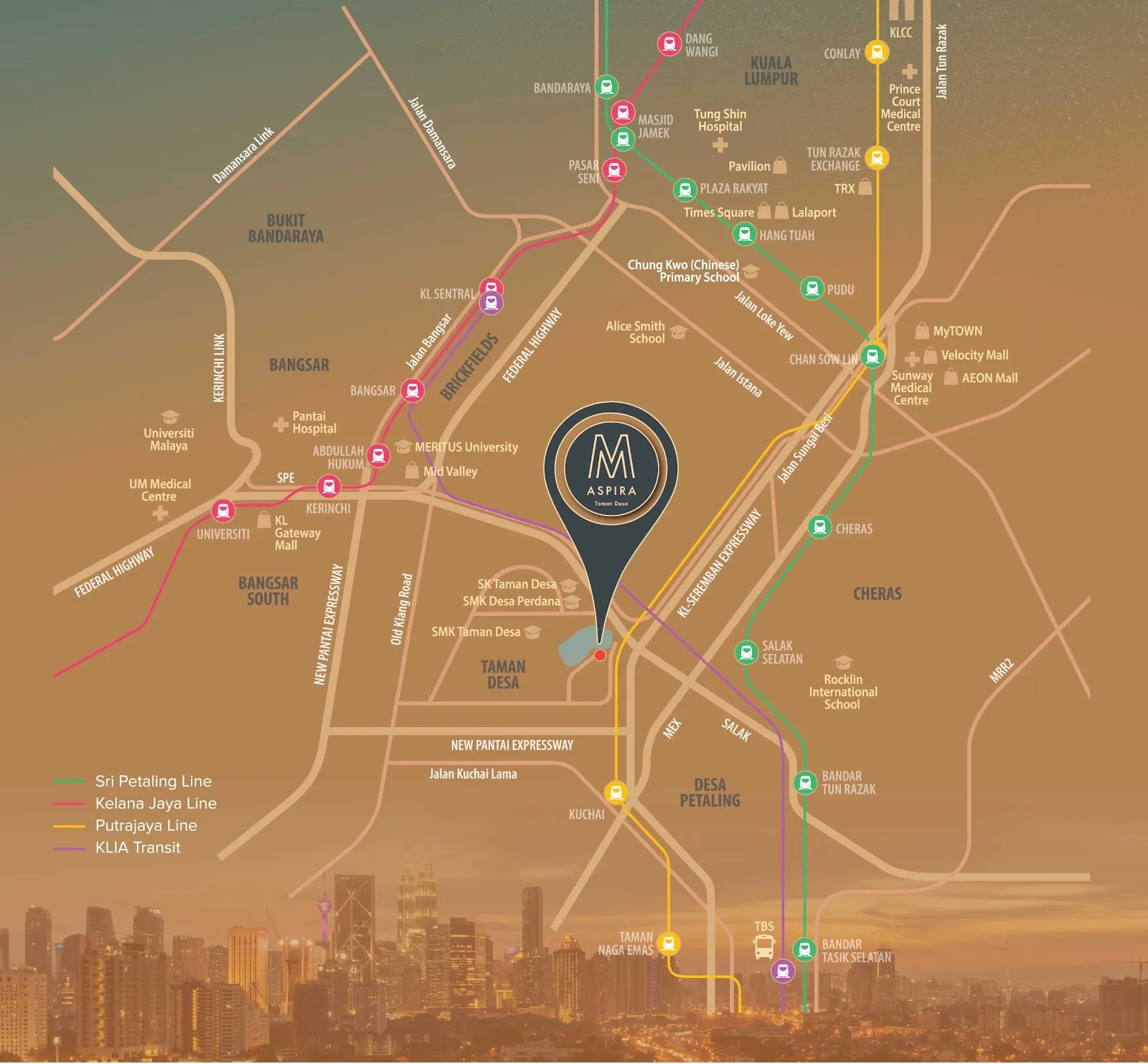 M Aspira, Taman Desa / Old Klang Road: location map (9 of 9)