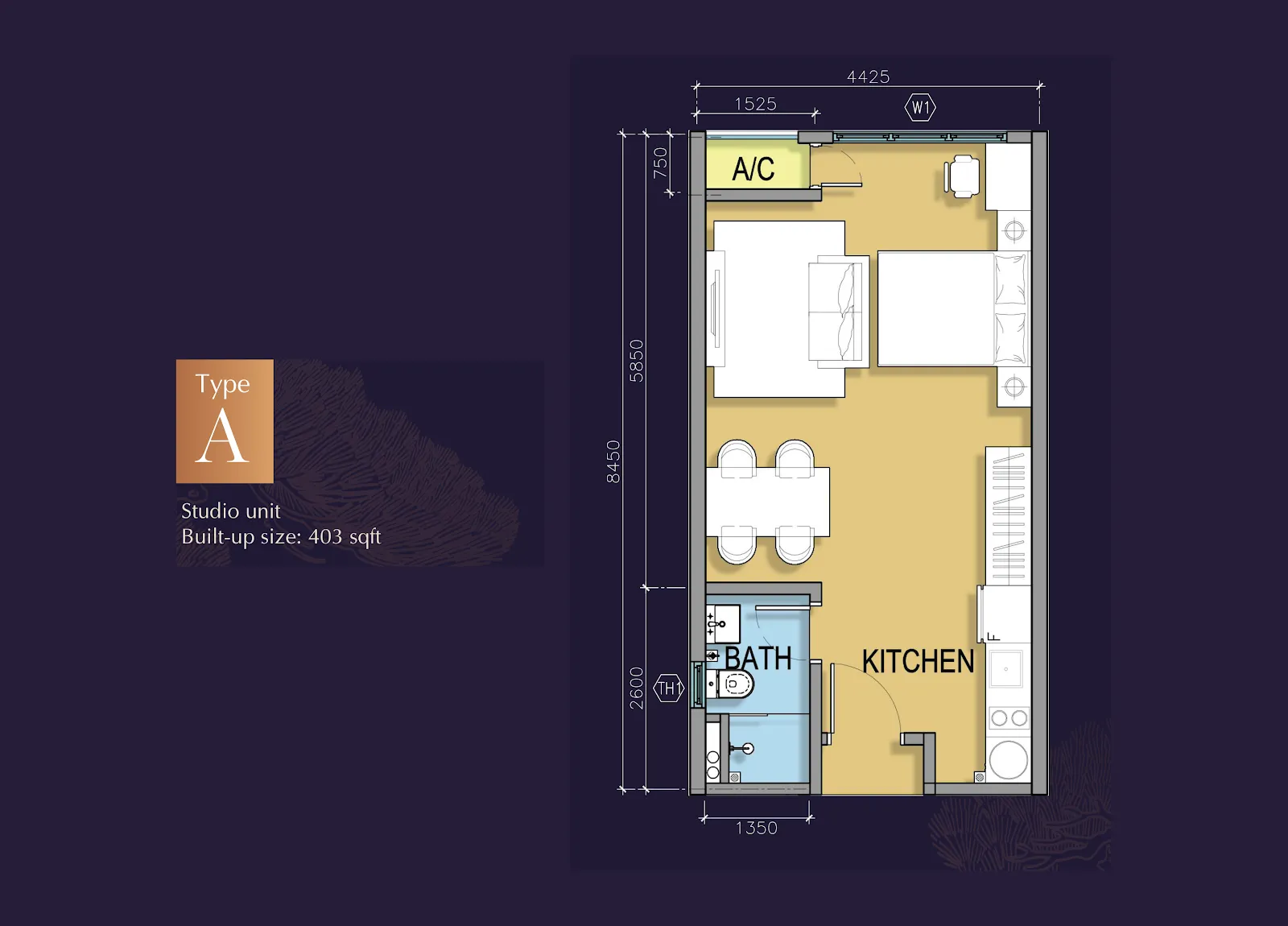 M Grand Minori floor plan
