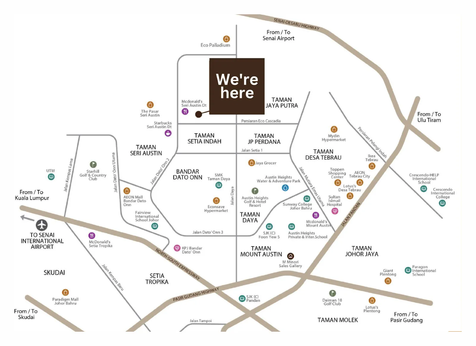 M Minori location map