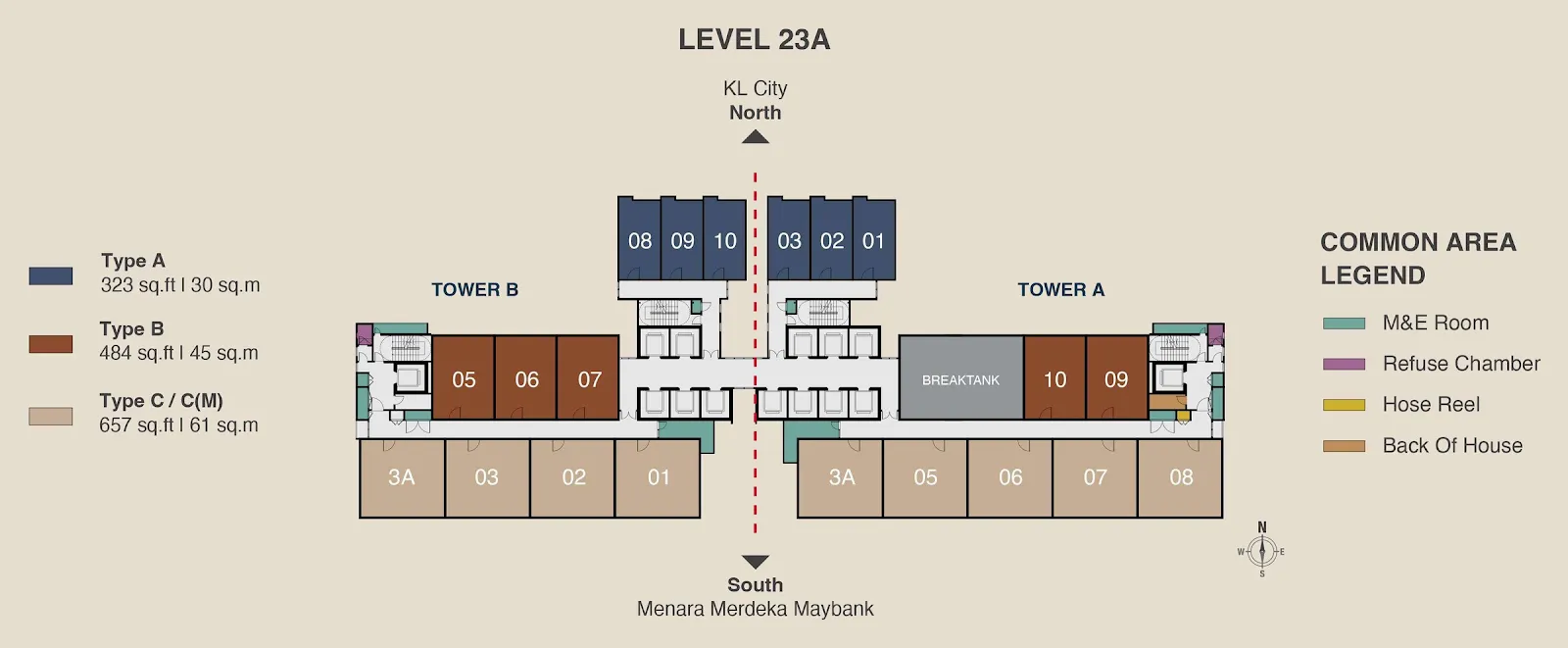 MABA Suitez floor plan
