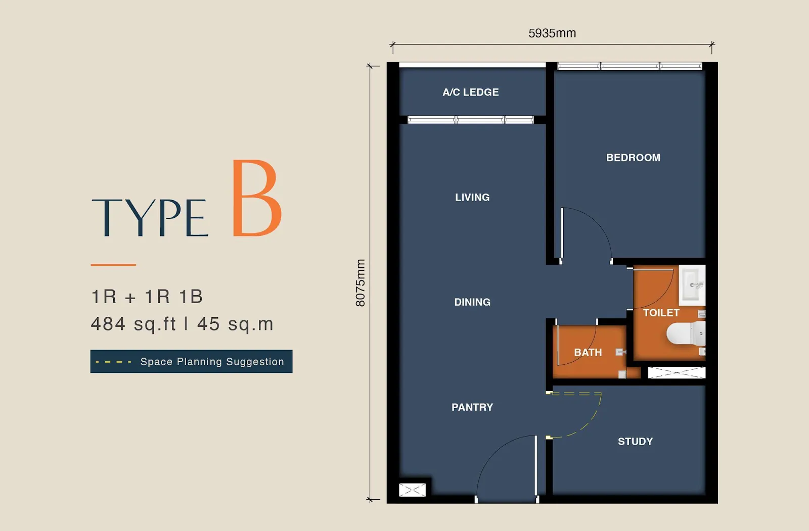 MABA Suitez floor plan