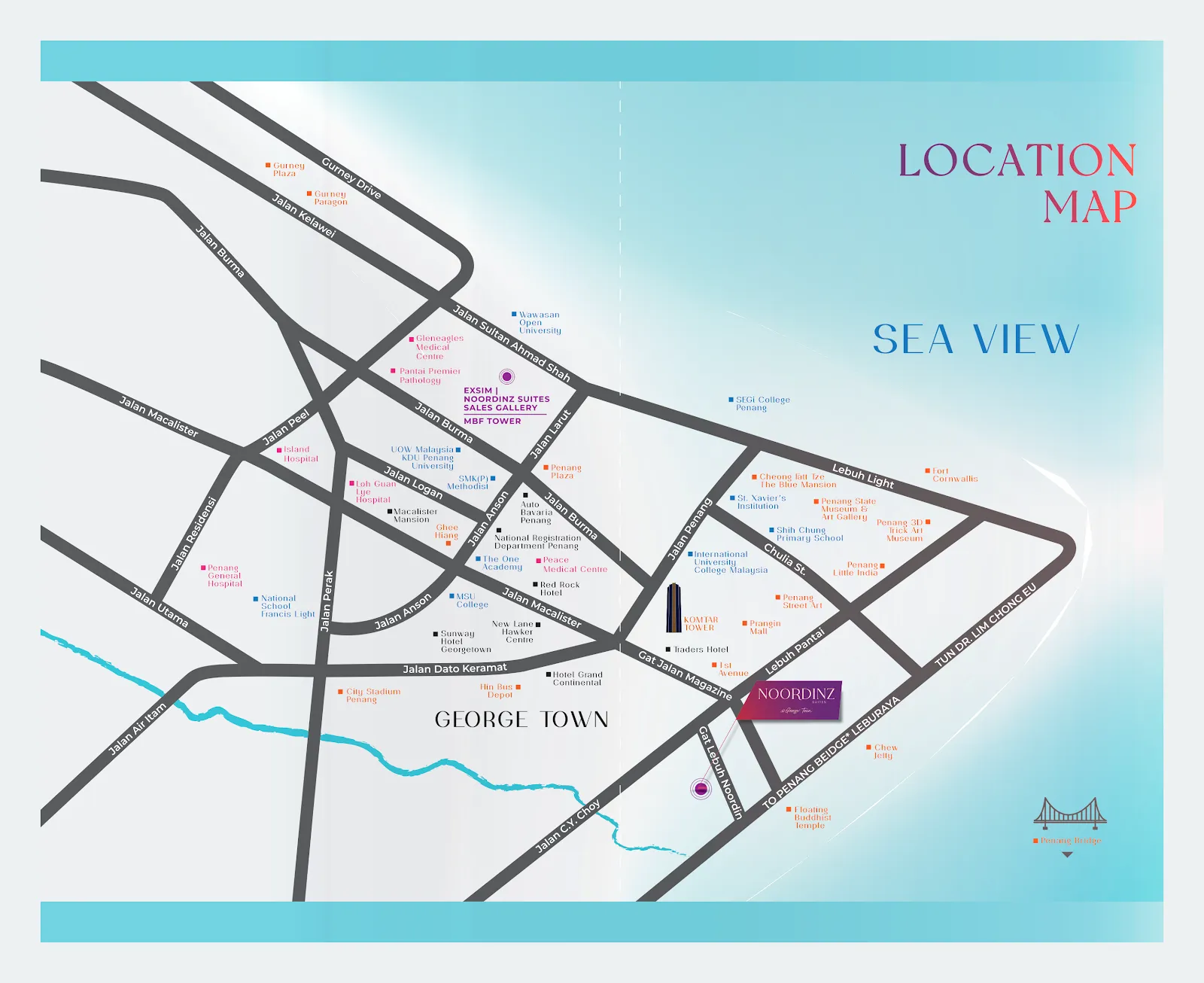 Noordinz Suites location map