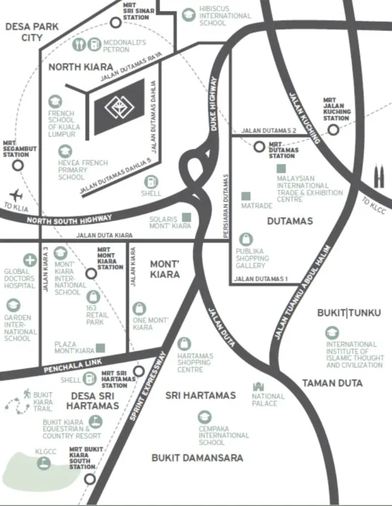Papyrus, Kuala Lumpur: location map (16 of 16)