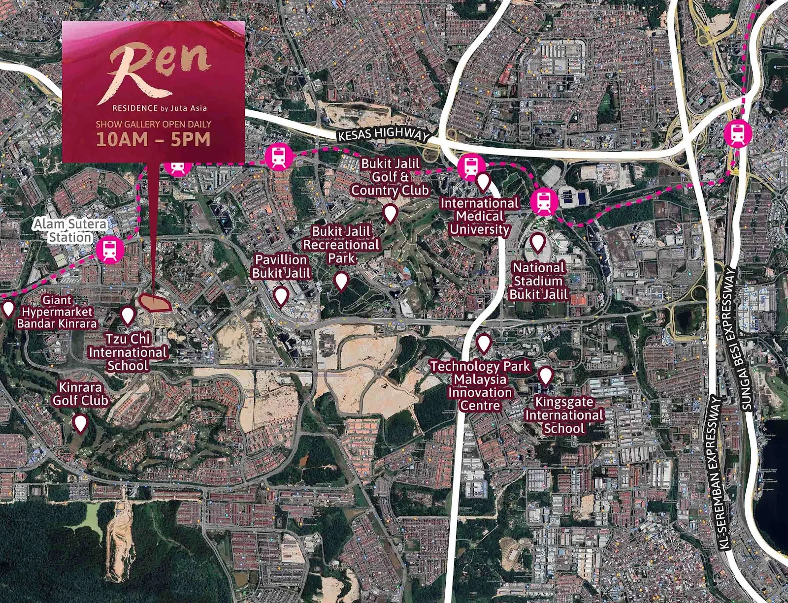 Ren Residence, Bukit Jalil: location map (16 of 16)