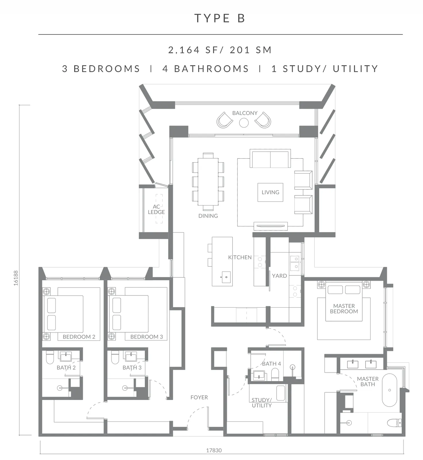 The Lume floor plan